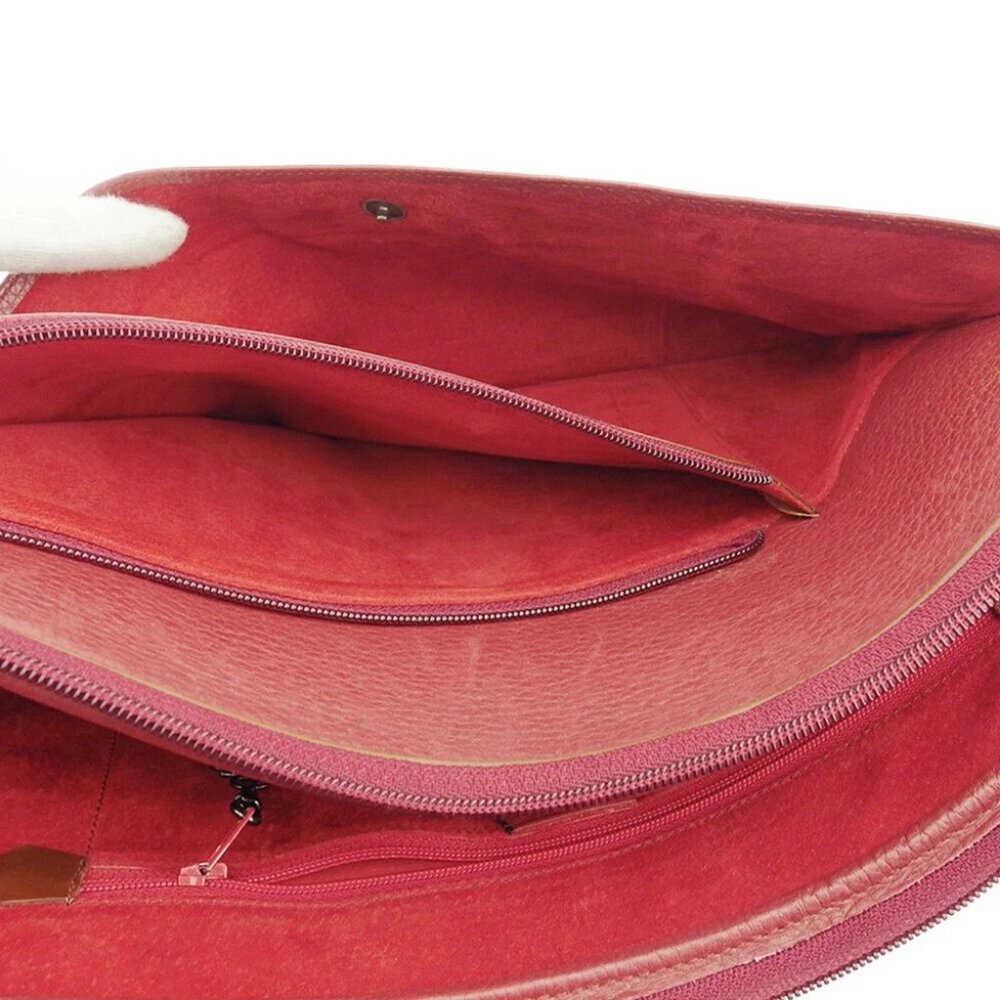 GUCCI Shoulder Bag Red brown Women Authentic secondhand - Picture 4 of 8